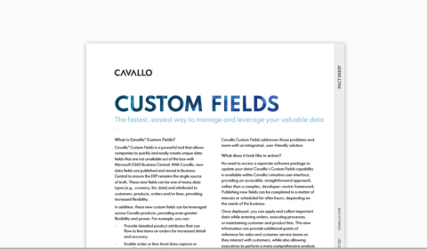 Custom Fields