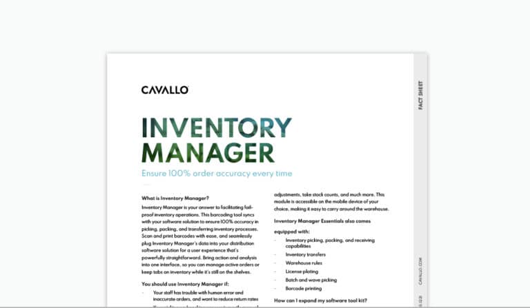 Inventory Management Software