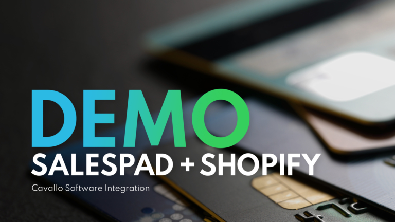 SalesPad Shopify Integration Demo