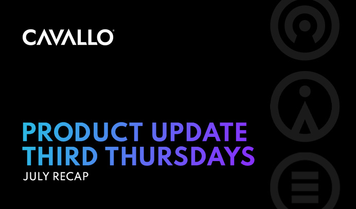 New Products and Features for Cavallo customers running Microsoft Dynamics 365 BC