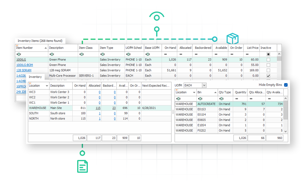 Cavallo platform interface integrated with Microsoft Dynamics 365 Business Central