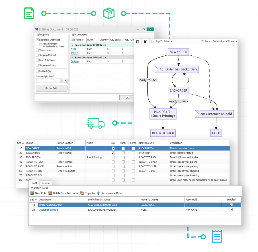 Cavallo platform interface integrated with Microsoft Dynamics 365 Business Central