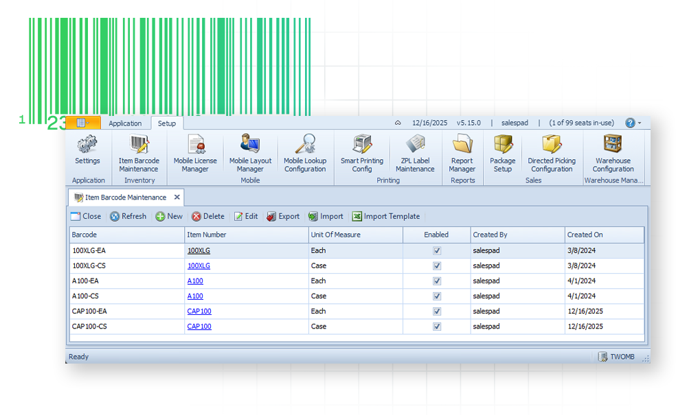 Cavallo platform interface integrated with Microsoft Dynamics 365 Business Central