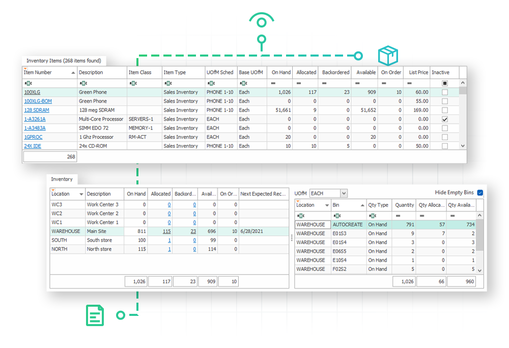 Cavallo platform interface integrated with Microsoft Dynamics 365 Business Central
